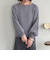 ラメモールヤーンニット