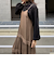 ピンタックティアードキャミワンピース
