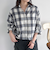 チェックシャツ