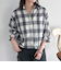 チェックシャツ
