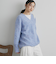 モヘアタッチカシュクールニット