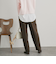 ツータックバレルパンツ