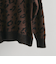 レオパードジャガードニット