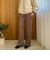 ポンチセミフレアパンツ