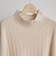 ワイドリブチュニックニット