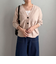 レイヤード風Ｖネックカーディガン