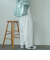 綿ストレッチバレルパンツ