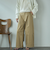綿ストレッチバレルパンツ