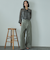 綿ストレッチバレルパンツ
