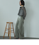 綿ストレッチバレルパンツ