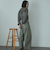綿ストレッチバレルパンツ