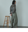 綿ストレッチバレルパンツ