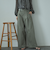 綿ストレッチバレルパンツ