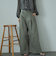 綿ストレッチバレルパンツ