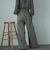 綿ストレッチバレルパンツ