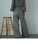 綿ストレッチバレルパンツ