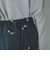花柄刺繍センタープレスパンツ