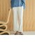 センターピンタックセミフレアパンツ