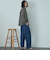 カーブベイカーデニムパンツ