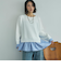 レイヤード風ニット