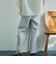 多機能ツータックワイドパンツ