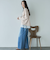 裾スカラップレースロンＴｅｅ