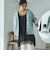 Ｖ開きオーバージャケット