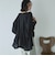 強撚糸シアーポンチョシャツ