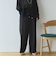 ウォッシャブルセンタープレスパンツ