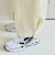 【ハンドウォッシャブル】シャイニータックワイドパンツ