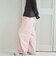 【ハンドウォッシャブル】シャイニータックワイドパンツ