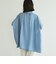 　ソフトデニム２ＷＡＹフレンチシャツ