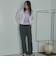 ピグメント裏毛フレアパンツ