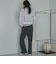 ピグメント裏毛フレアパンツ
