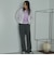 ピグメント裏毛フレアパンツ