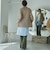 ピグメント裏毛フレアパンツ