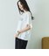 袖フリルプリントＴシャツ