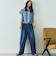 【マイナス３℃デニム】サイドラインバレルパンツ