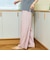 ワイドウエストギャザーパンツ