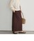 カットジョーゼットサイドＺＩＰスカート