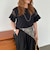 【接触冷感・吸水速乾】袖シアー切替カットソー