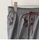 オリジナル刺繍セミフレアパンツ