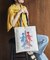 【Breath TOPKAPI】サヴィニャック × Breath TOPKAPI アート プリント フラット オーガニックキャンバス トート バッグ