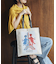 【Breath TOPKAPI】サヴィニャック × Breath TOPKAPI アート プリント フラット オーガニックキャンバス トート バッグ