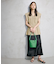 【Breath TOPKAPI】シュリンクレザー ノットハンドル 2way ショルダーバッグ