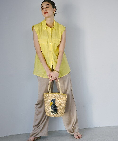 美品　TREASURE TOPKAPI アニマル カゴバッグ　パンダ TREASURE TOPKAPI】 アニマル カゴバッグ【ハシビロコウ/ パンダ/ カバ