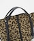 【TREASURE TOPKAPI】2way チェンジング トートバッグ レース/レオパード