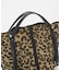 【TREASURE TOPKAPI】2way チェンジング トートバッグ レース/レオパード