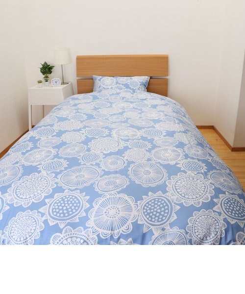 CUORE] カバーリング2点セット/ノルディックフラワー 掛けふとん