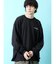 【WEB限定】TOMOWAKA×AIRWALK 天竺クルーネック長袖Tシャツ